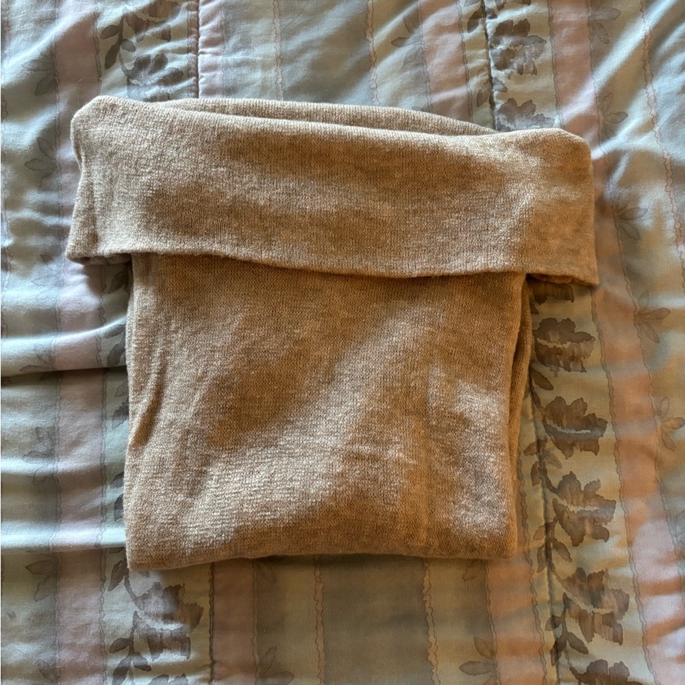 Off the shoulder sweater